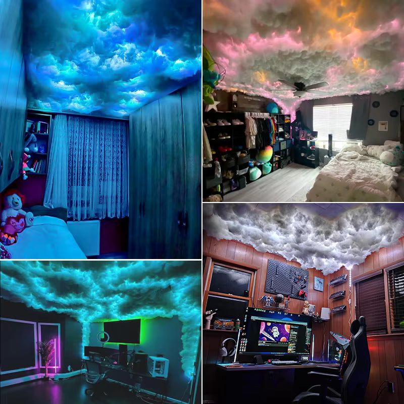 Customer gaming rooms with the Thunder Cloud light