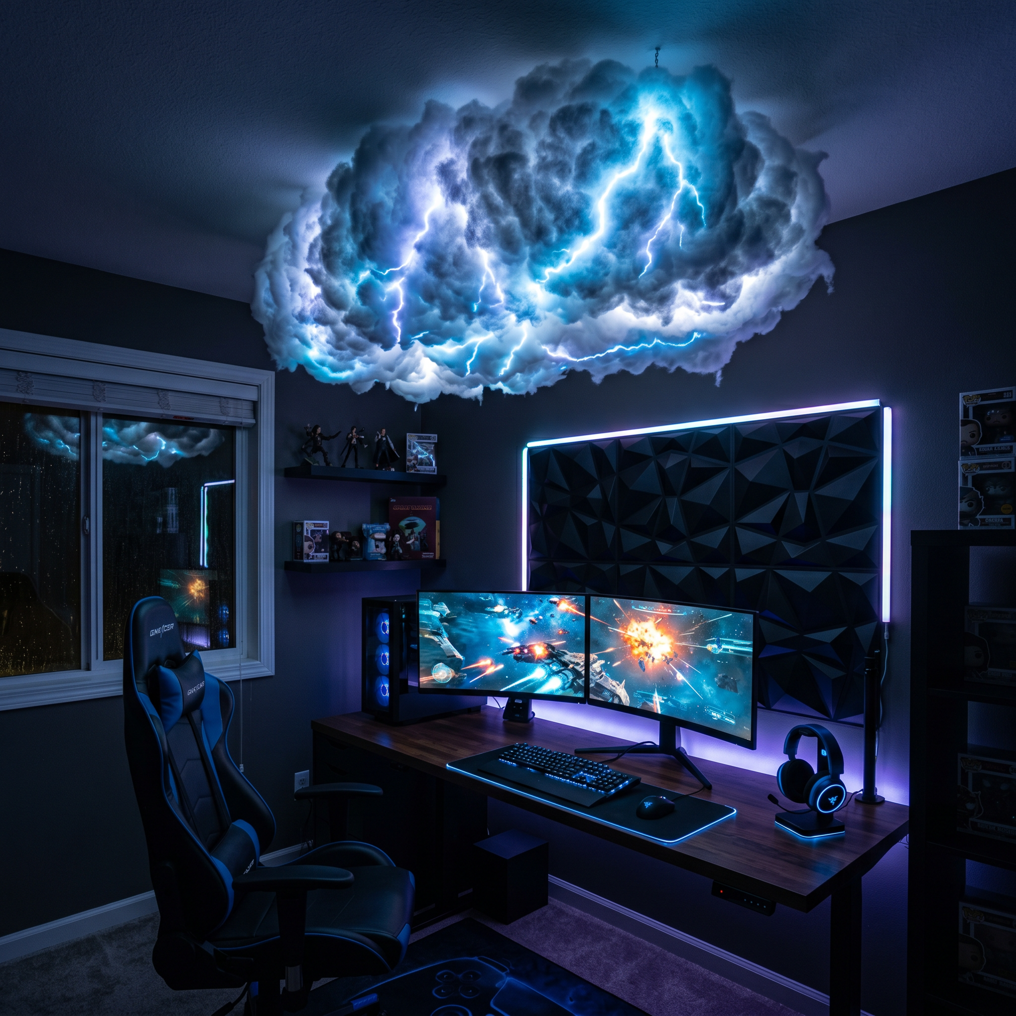Thunder Cloud lightning